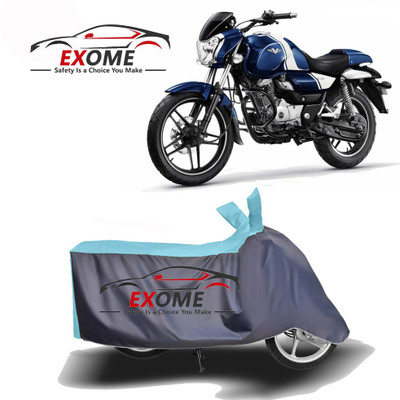 APNEK Two Wheeler Cover for Bajaj(V15, Blue, Grey)