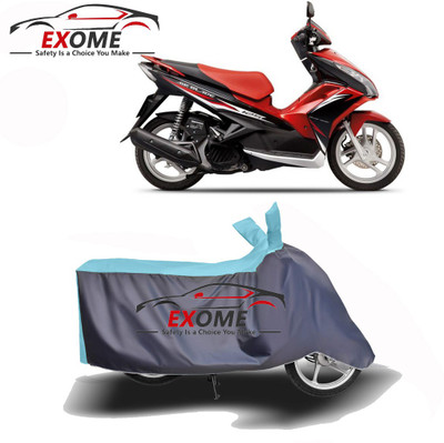APNEK Two Wheeler Cover for Honda(Blade 125, Blue, Grey)
