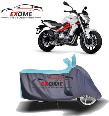APNEK Two Wheeler Cover for Benelli(TNT 300, Blue, Grey)
