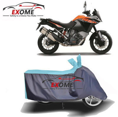 APNEK Two Wheeler Cover for KTM(1050 Adventure, Blue, Grey)