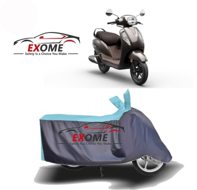 APNEK Two Wheeler Cover for Suzuki(New Access 125, Blue, Grey)