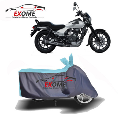APNEK Two Wheeler Cover for Bajaj(Avenger 220 Street, Blue, Grey)