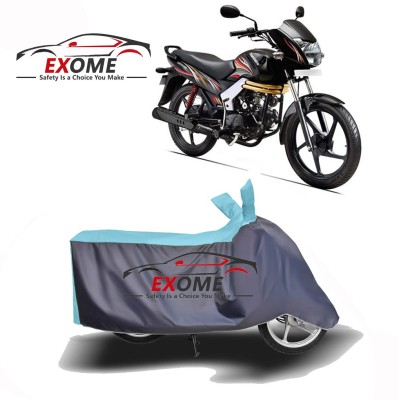 EXOME Two Wheeler Cover for Mahindra(Centuro XT, Blue, Grey)