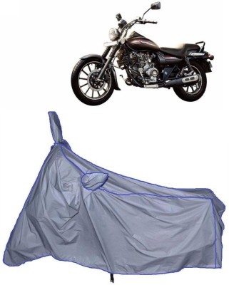 MG Hub Two Wheeler Cover for Bajaj(Avenger 220 Street, Silver)