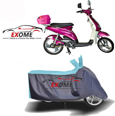 APNEK Two Wheeler Cover for Avon(E Lite, Blue, Grey)