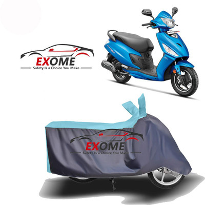 APNEK Two Wheeler Cover for Hero(Maestro, Blue, Grey)