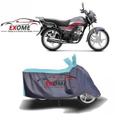 APNEK Two Wheeler Cover for Honda(CD 110 Dream, Blue, Grey)