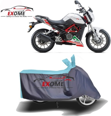 EXOME Two Wheeler Cover for Benelli(TNT 25, Blue, Grey)