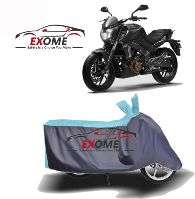 EXOME Two Wheeler Cover for Bajaj(Dominar, Blue, Grey)