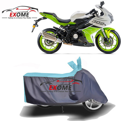 APNEK Two Wheeler Cover for Benelli(302R, Blue, Grey)