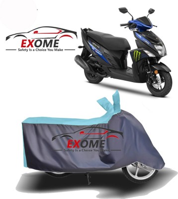 APNEK Two Wheeler Cover for Yamaha(Cygnus Ray ZR, Blue, Grey)