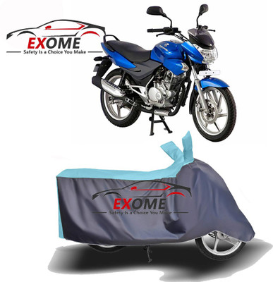 APNEK Two Wheeler Cover for Bajaj(DTS-i, Blue, Grey)