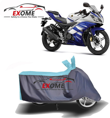 APNEK Two Wheeler Cover for Yamaha(YZF R15 S, Blue, Grey)