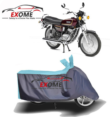 AutoRash Two Wheeler Cover for Yamaha(RX135, Blue, Grey)