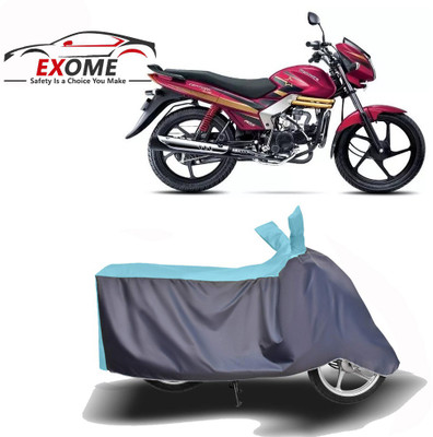 APNEK Two Wheeler Cover for Mahindra(Centuro Rockstar, Blue, Grey)