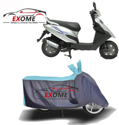 APNEK Two Wheeler Cover for Bajaj(Kristal, Blue, Grey)