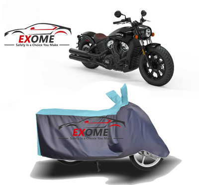 APNEK Two Wheeler Cover for Indian(Scout, Blue, Grey)