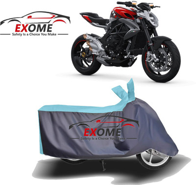 APNEK Two Wheeler Cover for MV Agusta(Brutale, Blue, Grey)