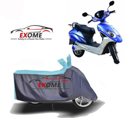 APNEK Two Wheeler Cover for Lohia(Fame, Blue, Grey)