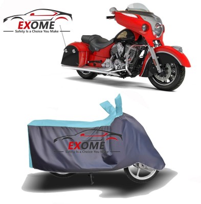 APNEK Two Wheeler Cover for Indian(Chieftain, Blue, Grey)