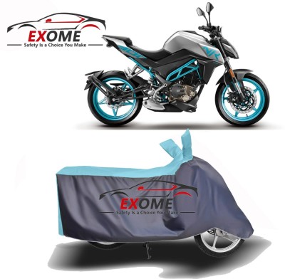 EXOME Two Wheeler Cover for CFMoto(300NK, Blue, Grey)