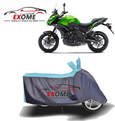 APNEK Two Wheeler Cover for Kawasaki(Versys 650, Blue, Grey)