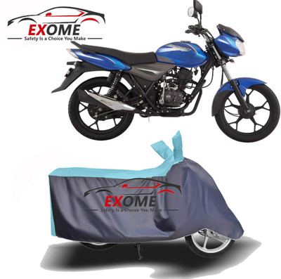 APNEK Two Wheeler Cover for Bajaj(Discover 110, Blue, Grey)