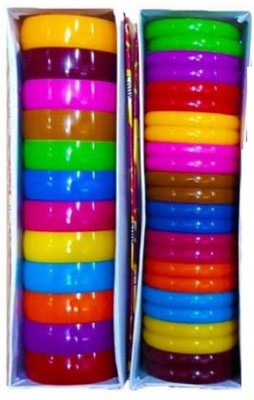 Udhayam premium quality Silk Thread jewellery making plastic bangle (size 2.6) 1 cut and 2 cut ,(two full boxes)