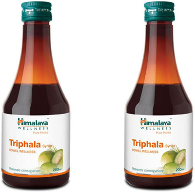 HIMALAYA Triphala Syrup (200 ml) -Pack of 2 with Free Pachak Methi(Pack of 2, 200 ml)