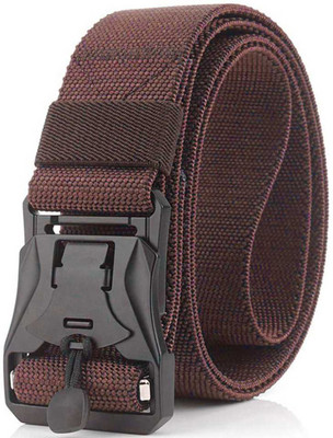 EDIFIER Men Casual Brown Nylon Belt