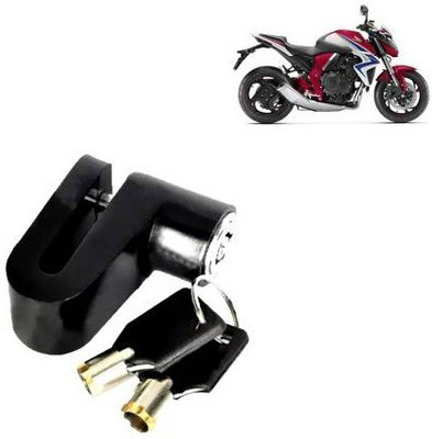 SRPHERE Disc Brake Lock Set Of 1 For CB 1000R_DL44 Disc Lock(Black)