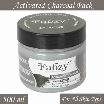 fabzy London Activated Charcoal Pack - 500 ml(500 ml)