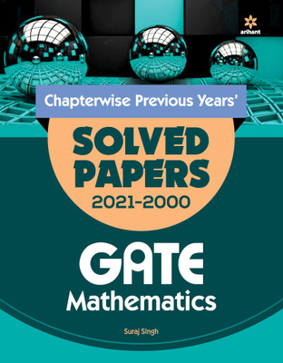 Chapterwise Solved Papers (2021-2000) Mathematics GATE for 2022 Exam(English, Paperback, Singh Suraj)