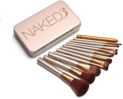 swenky Naked3 Urban Series Makeup Brush Set (Pack of 12)(Pack of 12)