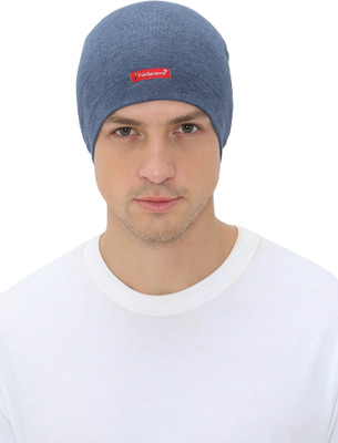 FabSeasons Solid Skull Cap Cap