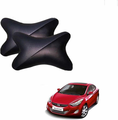 KOZDIKO Black Leatherite(Rectangular, Pack of 2)