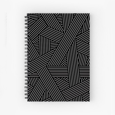 Art Bundle girl gang A5 Size Wiro Bound Spiral Notebook Diary ( 90 GSM Natural Shade Paper ) A5 Notebook no 160 Pages(Black, White)