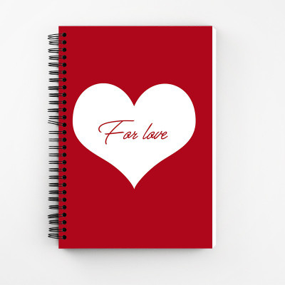 Furnish Marts World Map A5 Size Wiro Bound Spiral Notebook Diary ( 160 Pages Unruled, A5, 90 GSM Natural Shade Paper ) A5 Notebook no 160 Pages(Red)