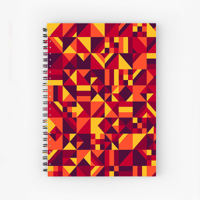 Art Bundle Nelson Mandela A5 Size Wiro Bound Spiral Notebook Diary ( 90 GSM Natural Shade Paper ) -Pack of 2 A5 Notebook Unruled 160 Pages(Multicolor)