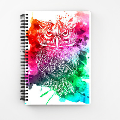 Art Bundle Notebook A5 Note Book Unruled 160 Pages(Multicolor)