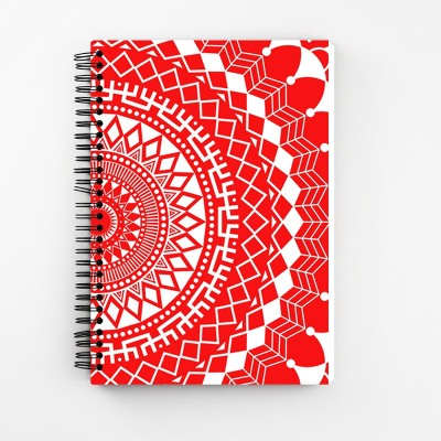 Art Bundle Notebook A5 Note Book No 160 Pages(Red, Pack of 2)