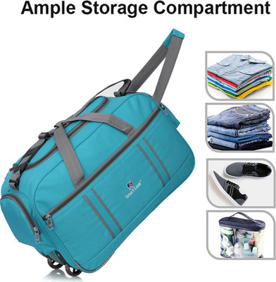 Smartlook (Expandable) DUFFEL T-BL-10 Duffel With Wheels (Strolley)