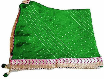 MANGAL MURTI CREATION Art Silk Polka Print Women Dupatta