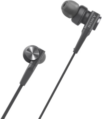 SONY MDR-XB55AP Gaming Clear Sound Extra Bass Earphones With Mic Wired Headset(Black, In the Ear)
