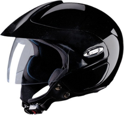 STUDDS MARSHALL OPEN FACE MOTORBIKE HELMET Motorbike Helmet(Black)