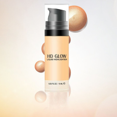 VARS LONDON HD glow golden liquid highlighter | liquid highlighter | gold highlighter | face highlighter | golden highlighter | makeup base highlighter Highlighter(golden)