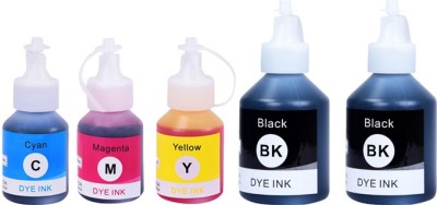 Good One INK Compatible For DCP T310,T300,T510,T500,T910,T710,T400W,T450W,T300W Black + Tri Color Combo Pack Ink Bottle