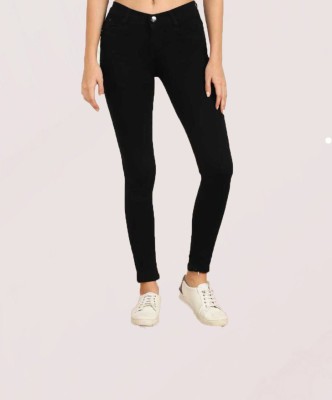 INAAYA Super Skinny Women Black Jeans