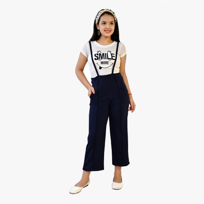 AAKRITHI Printed Girls Jumpsuit