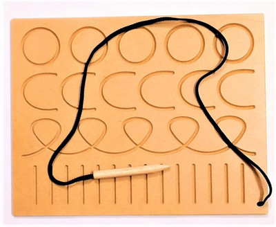 jaraglobal Wooden Writing Patterns Practice Tracing Boards for Kids - Wooden Educational & Learning Toys Trey Improve Gripping and Writing Skill for Kids 2 Years and Above, Basic Hand Move Patterns Tracing Boards(Brown) jaraglobal Wooden Writing Patterns Practice Tracing Boards for Kids - Wooden Educational & Learning Toys Trey Improve Gripping and Writing Skill for Kids 2 Years and Above, Basic Hand Move Patterns Tracing Boards(Brown)